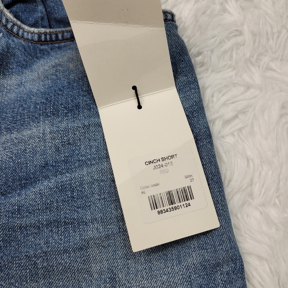 Jean atelier cinch jean shorts 27 - Picture 3 of 6